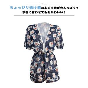 ロンパース 水着レディース ビーチワンピース ...の詳細画像4