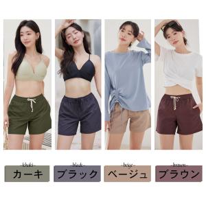 水着 ショートパンツ レディース ショート丈 ...の詳細画像2