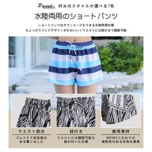 水着 ショートパンツ レディース ショート丈 ...の詳細画像3