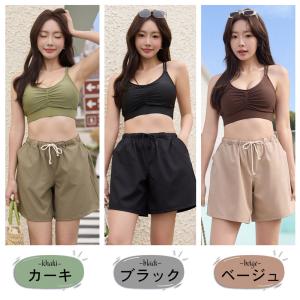 水着 ショートパンツ レディース ショート丈 ...の詳細画像2