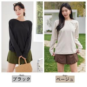 ラッシュガード レディース 長袖 水着体型カバ...の詳細画像2