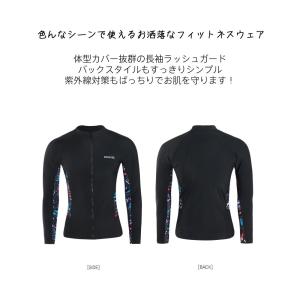 フィットネス水着 水着 メンズ ラッシュガード...の詳細画像4