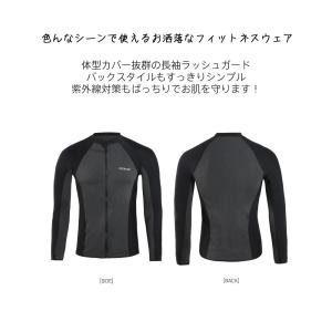 フィットネス水着 水着 メンズ ラッシュガード...の詳細画像4