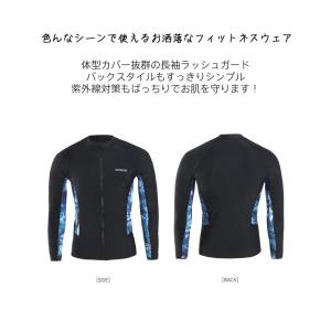 フィットネス水着 水着 メンズ ラッシュガード...の詳細画像4