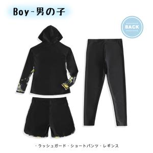 キッズ 水着 男の子 女の子 子供水着 ラッシ...の詳細画像5