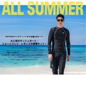 新作登場! フィットネス水着 メンズ ラッシュ...の詳細画像3