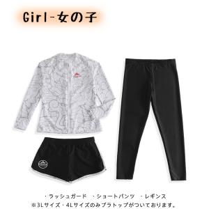 フィットネス水着 親子ペア パパ ママ 女の子...の詳細画像4
