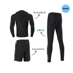 新作登場! フィットネス水着 メンズ ラッシュ...の詳細画像2