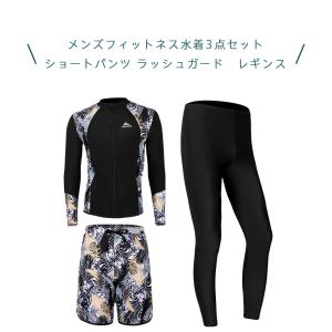 フィットネス水着 ペア カップル 水着 体型カ...の詳細画像3