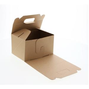 お持ち帰り食品ケーキ箱ネオクラフトキャリーボックス