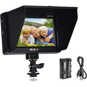 VILTROX DC-70 II 4K HDMI フィールドモニター 7インチ TFT LCD HD ビデオモニター HDMI AV入力 並行輸入