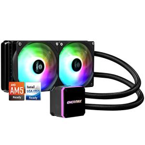 Enermax Liqmax III 240 アドレス可能 RGB AIO CPU 液体クーラー A...