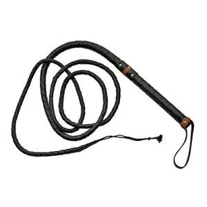 SZCO Supplies Hand Made Leather Bull Whip  2.7m 並行輸入