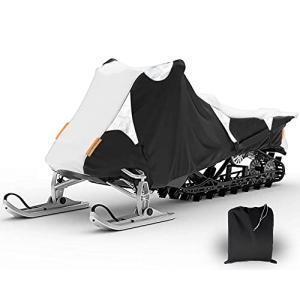 Trailerable Snowmobile Cover Waterproof Snow Machine Cover for Polar 並行輸入の商品画像