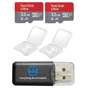 SanDisk Ultra 32GB Micro SD SDHC メモリーカード 2パック UHS-...