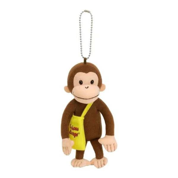 おさるのジョージ クラシックジョージ マスコット バッグ キーホルダー サンアロー アニメ 絵本 キ...