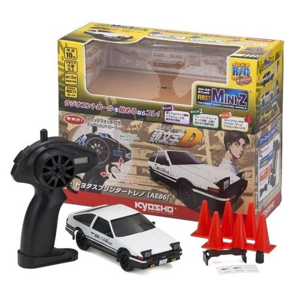 KYOSHO EGG R/C First Mini-Z 頭文字D トヨタスプリンタートレノ AE86...