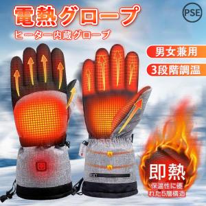 電熱グローブ usb 電熱手袋 2022 冬用 最強 バイクグローブ