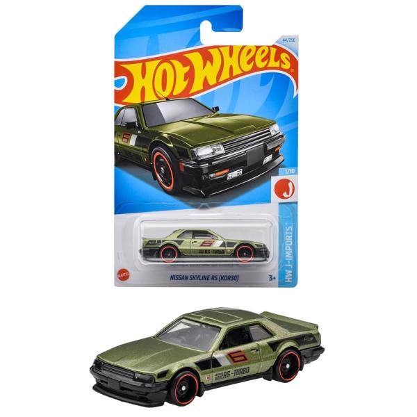 ホットウィール(Hot Wheels) ベーシックカー 日産 スカイライン RS (KDR30) 乗...