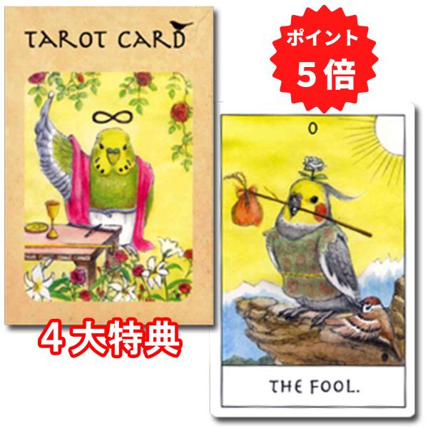 【ポイント5倍】タロットカード　鳥タロット