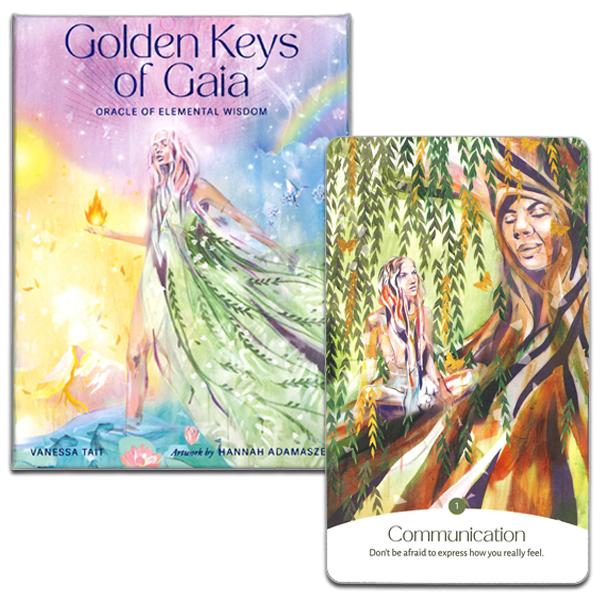 【Golden Keys of Gaia　ゴールデン・キー・オブ・ガイア】 50枚  オラクルカード...