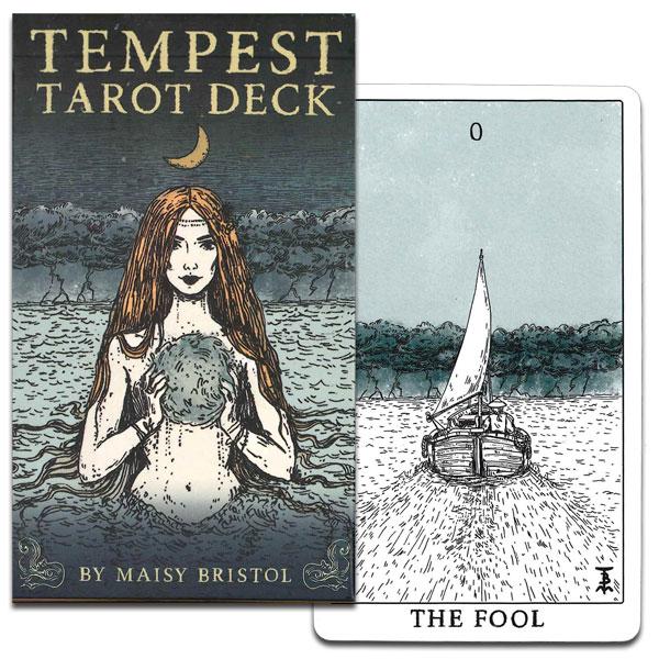 ［正規輸入品］【TEMPEST TAROT DECK（テンペスト・タロット・デッキ）】海の神秘を探る...