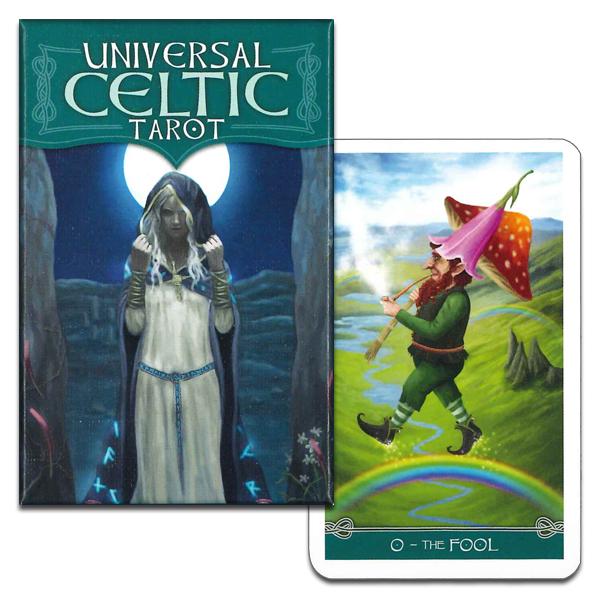 MINI UNIVERSAL CELTIC TAROT　ミニチュア・ユニバーサル・ケルティック・タロ...