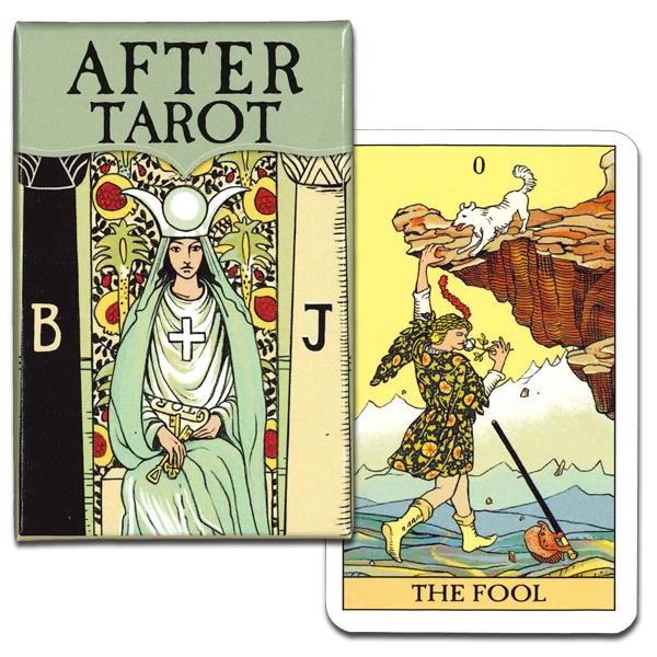 【ミニチュア・アフター・タロット】 タロットカード 78枚 ウェイト ライダー版 ミニ 占い [正規...