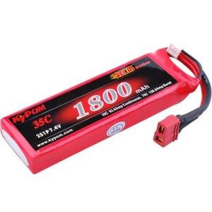 Kypom K6 7.4V 1300mAh 35C70C リポ バッテリー☆ホビーショップ青空