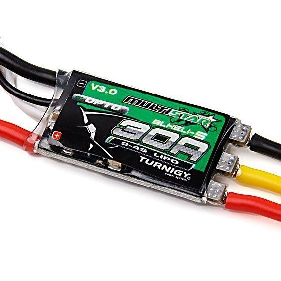 no4 MultiStar 30A アンプ ESC V3 (Opto)スピードコントローラー