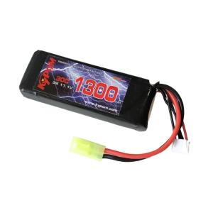 no2 Kypom S電動ガン 11.1V 1300mAh 30C60C リポ★ミニタミヤ コネクタ...