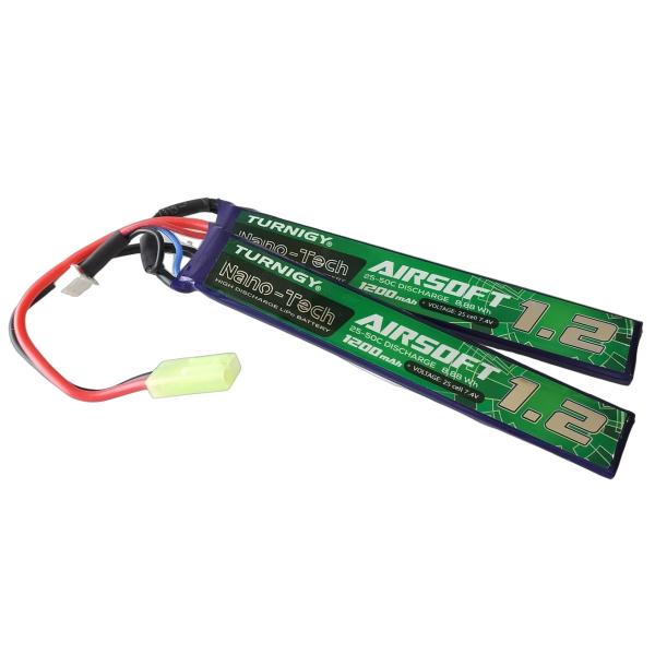 no4 N電動ガン Turnigy nano-tech 7.4V 1200mAh 25C50C リポ...