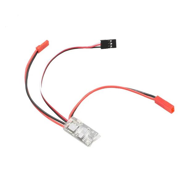 2方向 10A アンプ ESC ブラシモーター用 1-3S ラジコンカー 5V1A BEC バック ...