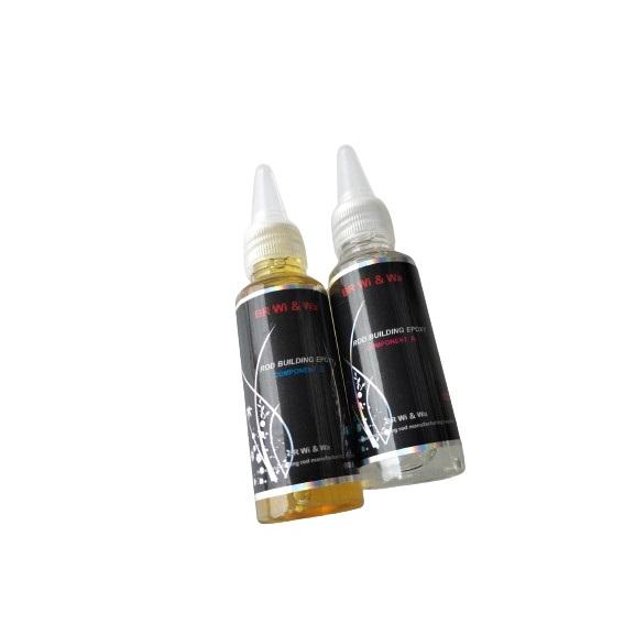 40ml*2 (合計80ml) エポキシ 接着剤  釣竿 レジン スティック クリスタル エポキシ接...