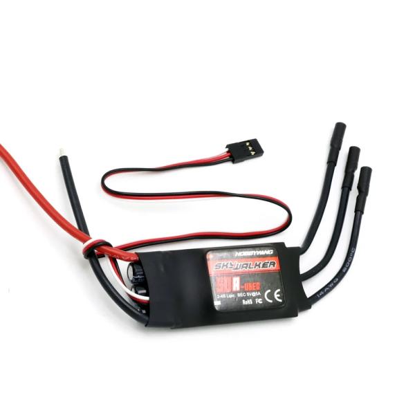 SKywalker 50A アンプ ESC Bec 5V/5A Hobbywing スピード コント...