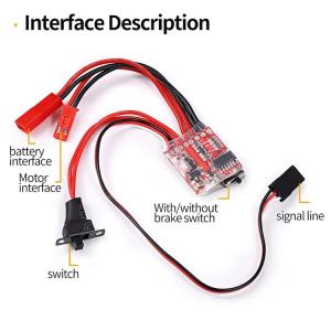 シンプル 20A アンプ ESC Bec 5V...の詳細画像1