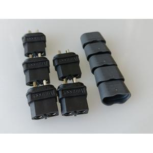 no6 XT60 メス 黒 5個 コネクター ハウジング キャップ付き Amass