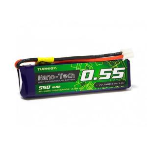 Turnigy nano-tech 3.8V 550mAh 70C140C リポ バッテリー★ホビーショップ青空｜hs-aozorahe