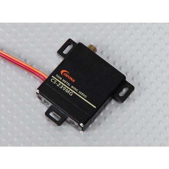 Corona CS-239MG スリム ウィング アナログ サーボ  4.6kg / 0.14sec...