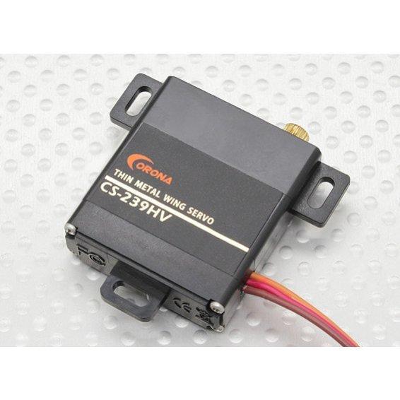 Corona CS-239HV アナログ スリム ウィング サーボ (Metal Gear) 4.6...