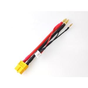 kypom XT60 メス ハーネス（2Sハードケースリポバッテリー用バランスリード付き）★ホビーシ...