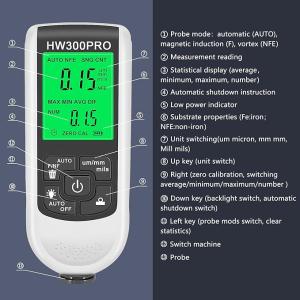 HW-300PRO 膜厚計 塗装膜厚計カーペイ...の詳細画像5