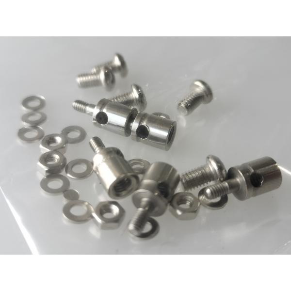 no2 2.1mm プッシュ ロッド アジャスター (5セット) コネクター  金属製 リンケージ ...