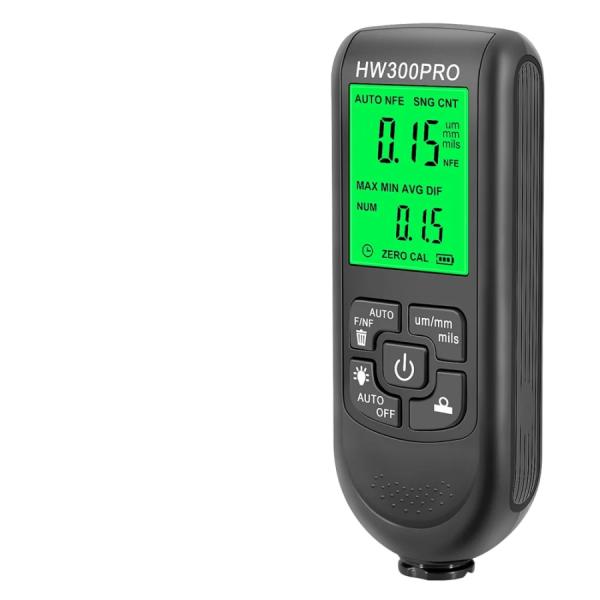 no2 HW-300PRO 膜厚計 塗装膜厚計カーペイント 塗膜 高精度 LCD デジタル ゼロ調整...