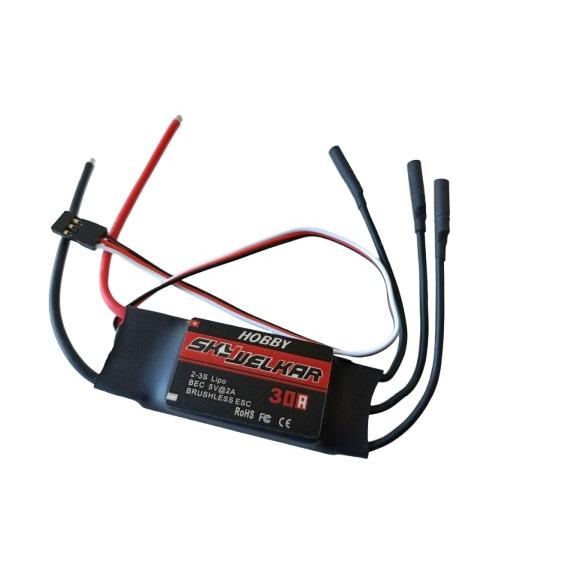 SKywalker 30A アンプ ESC Bec 5V/3A Hobby スピード コントローラー...