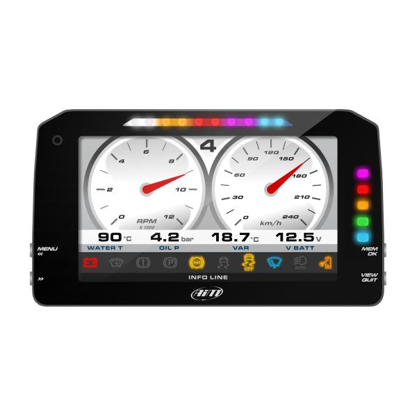 Aim MXP1.3 6インチカラーディスプレイ搭載ダッシュロガー