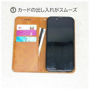 スマホケース iPhone ケース 手帳型 革...の詳細画像3