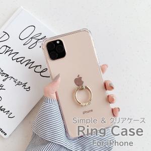 iPhone クリア リング付 TPU ソフト...の詳細画像3