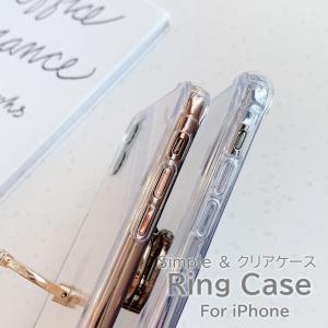 iPhone クリア リング付 TPU ソフト...の詳細画像4