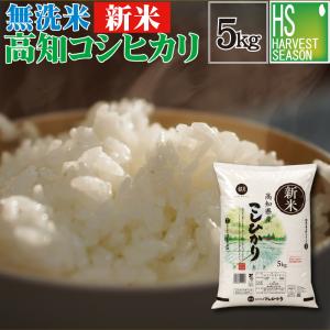 新米 令和8年産 無洗米 5kg コシヒカリ 高知県産 送料無料